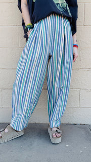 Sundrenched Striped Pants