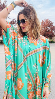 Lady Love Satin Kaftan