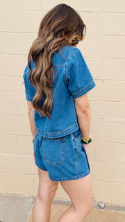 Denim Daze Skort Set