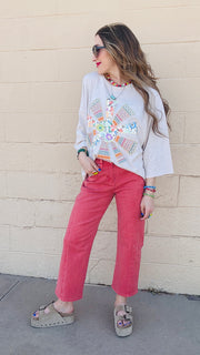 Sunshine Bloom Patch Tee