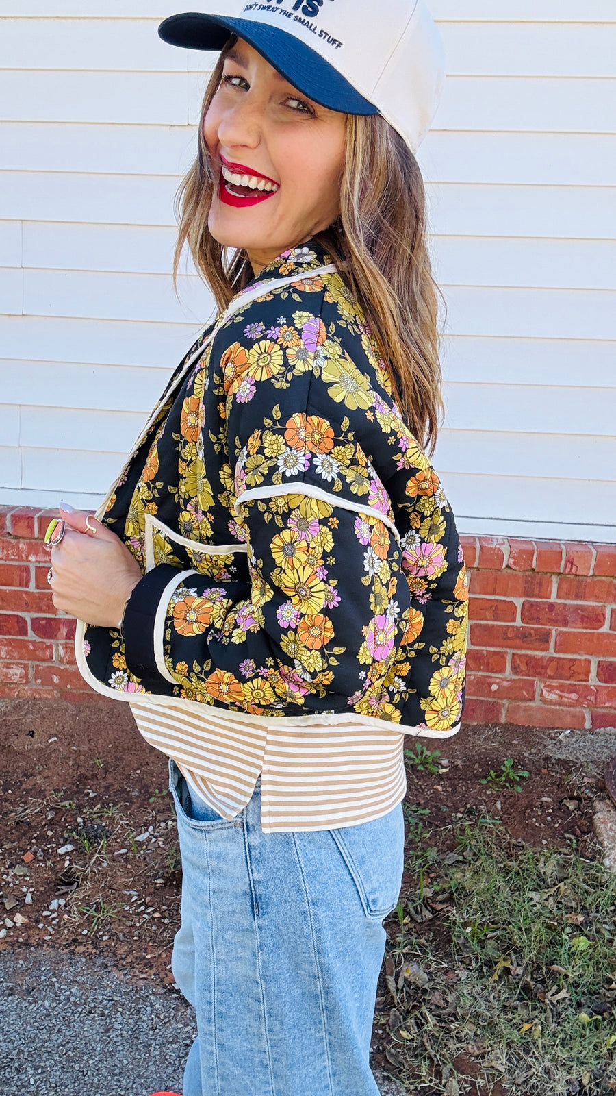 Rylee Floral Printed Jacket