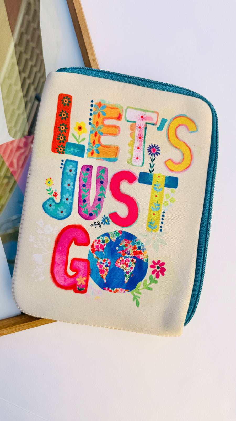 Let's Just Go Travel Document Pouch