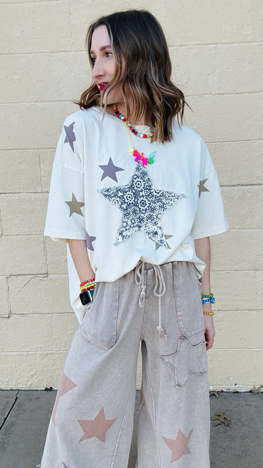 Stellar Style Patchwork Tee