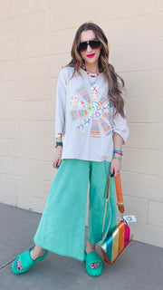 Sunshine Bloom Patch Tee