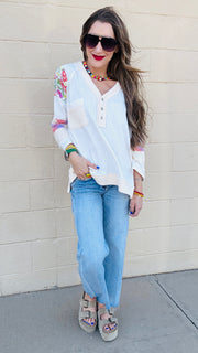 Briar Rose Ivory Top