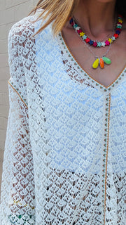 Enchanted Lace Hooded Top