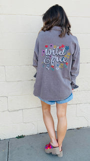 Wild & Free Mineral Wash Shirt