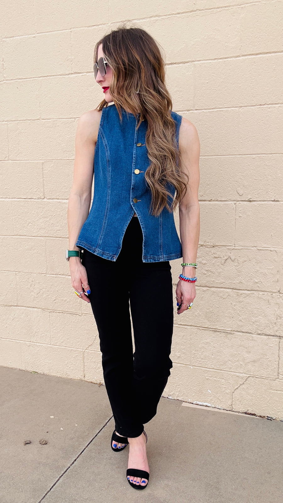 Indigo Luxe 2-Piece Denim Set