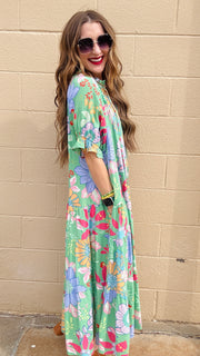 Meadow Bloom Maxi Dress