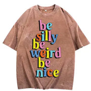 Be You Acid Wash Tee