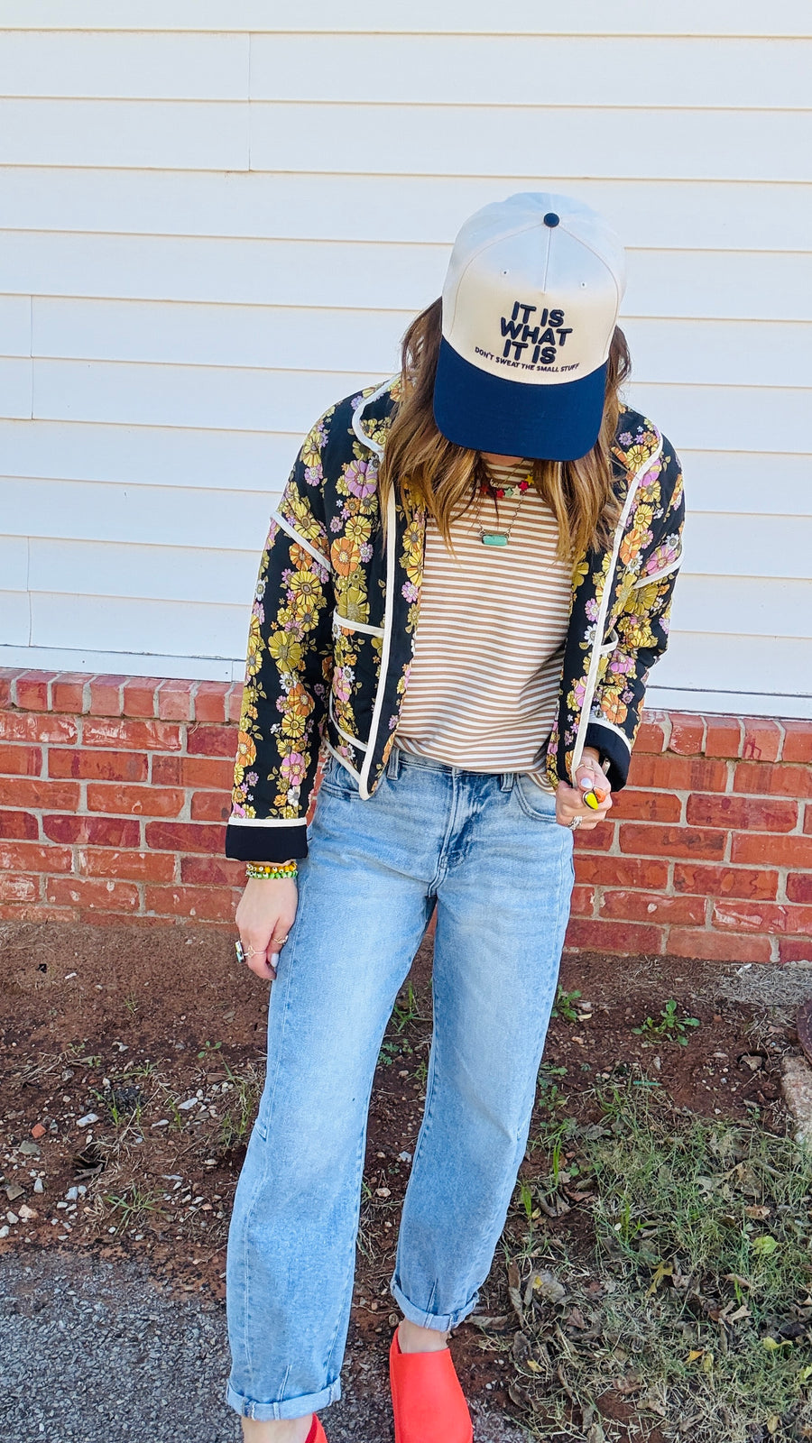 Rylee Floral Printed Jacket