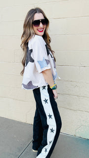 Stellar Stride Wide-Leg Pants
