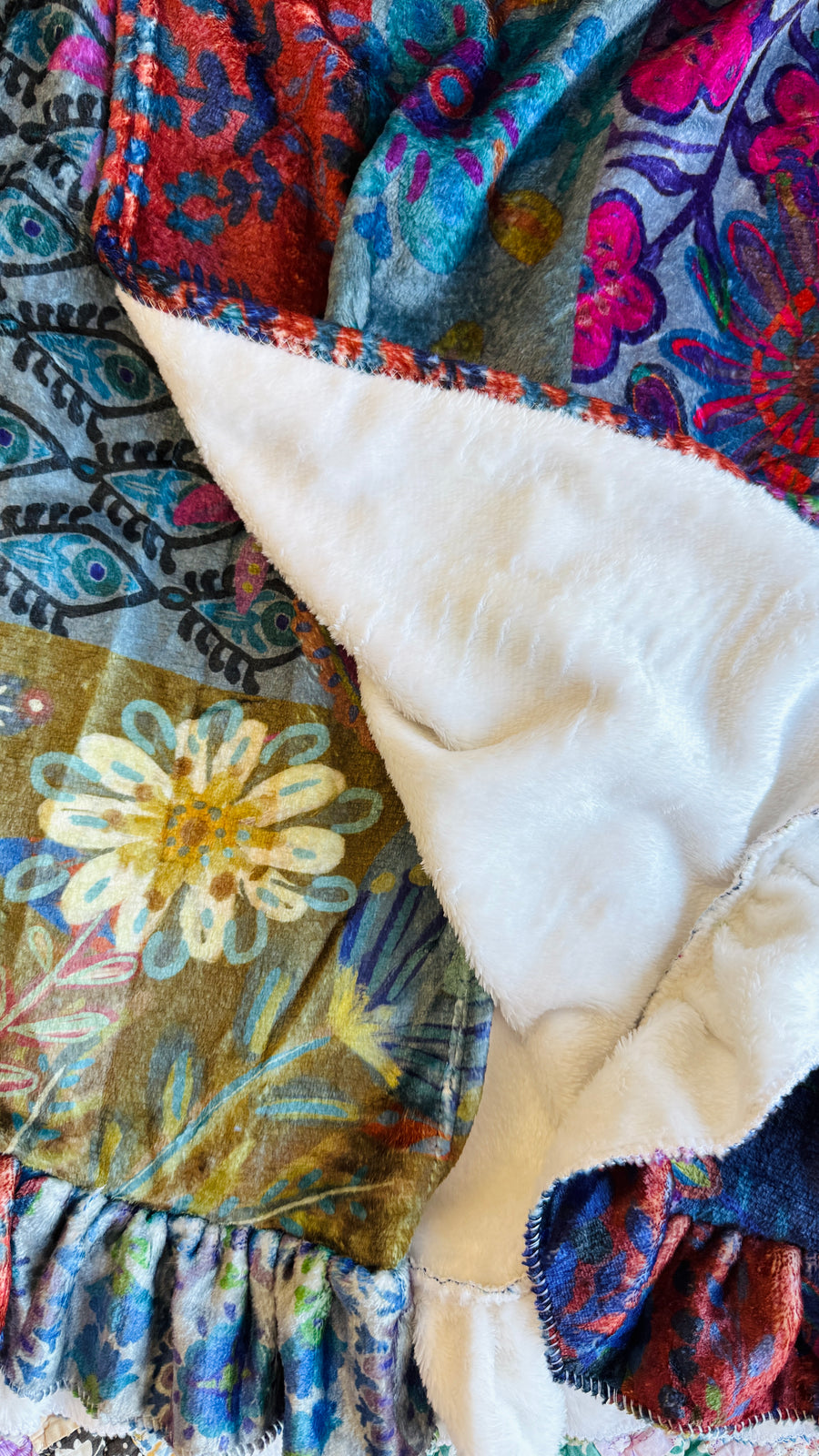 Floral Serenity Towel Wrap