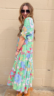 Meadow Bloom Maxi Dress