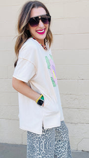 Bloom Boxy Pocket Tee