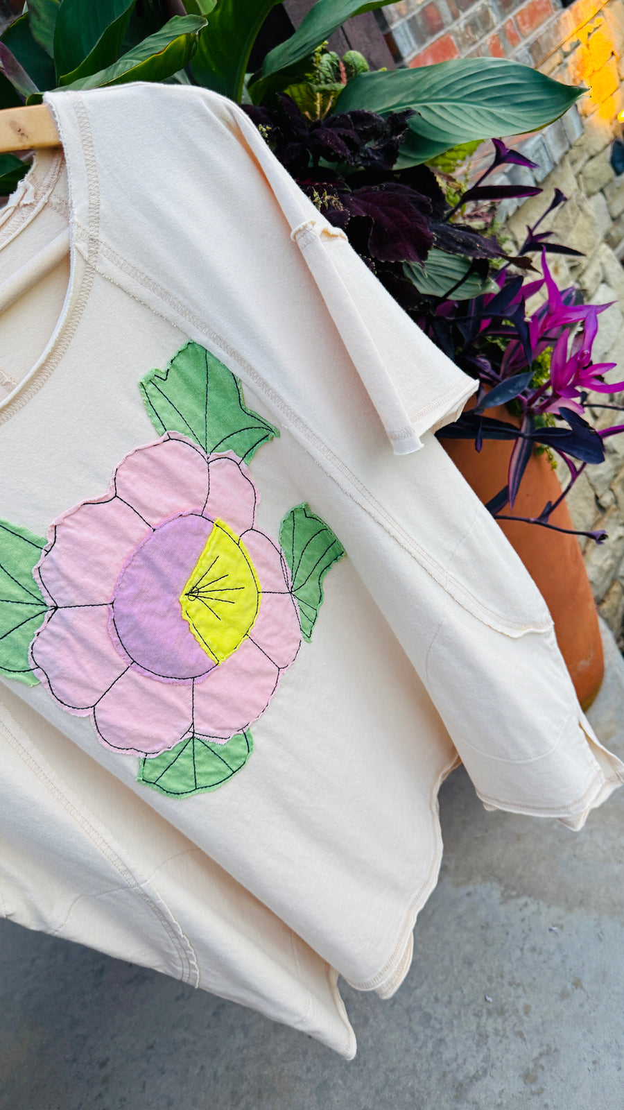 Bloom Boxy Pocket Tee