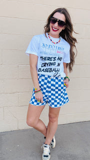 No Crying in Baseball Tee