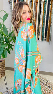 Lady Love Satin Kaftan