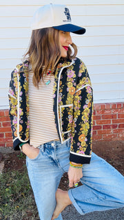 Rylee Floral Printed Jacket