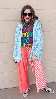 Skyline Breeze Crochet Cardigan-Baby Blue