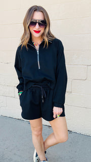 Zipline Cropped Pullover