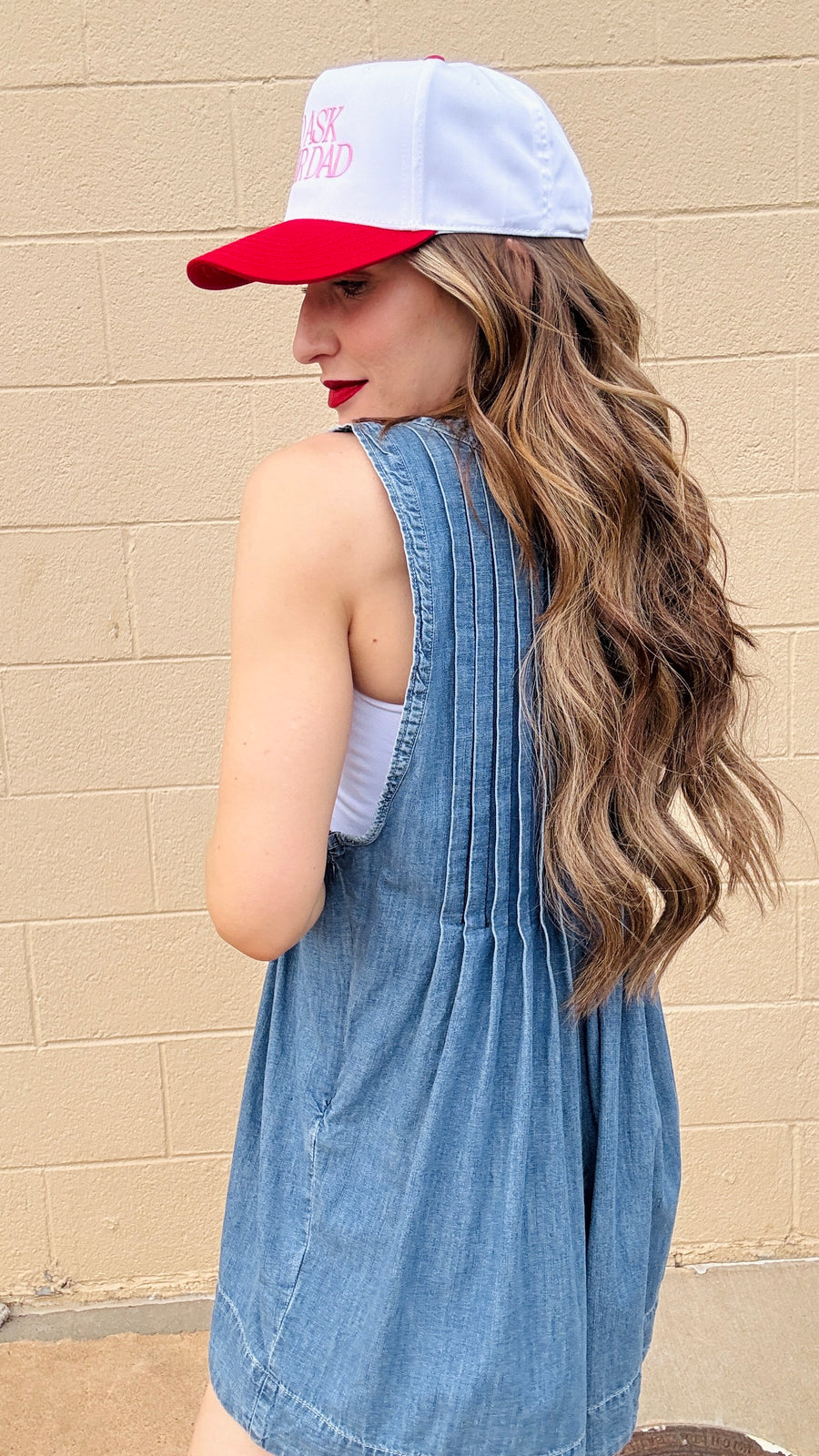 Easy Vibe Denim Romper