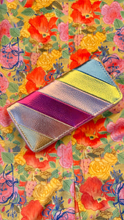 Sparkle & Whine Multi Metallic Wallet