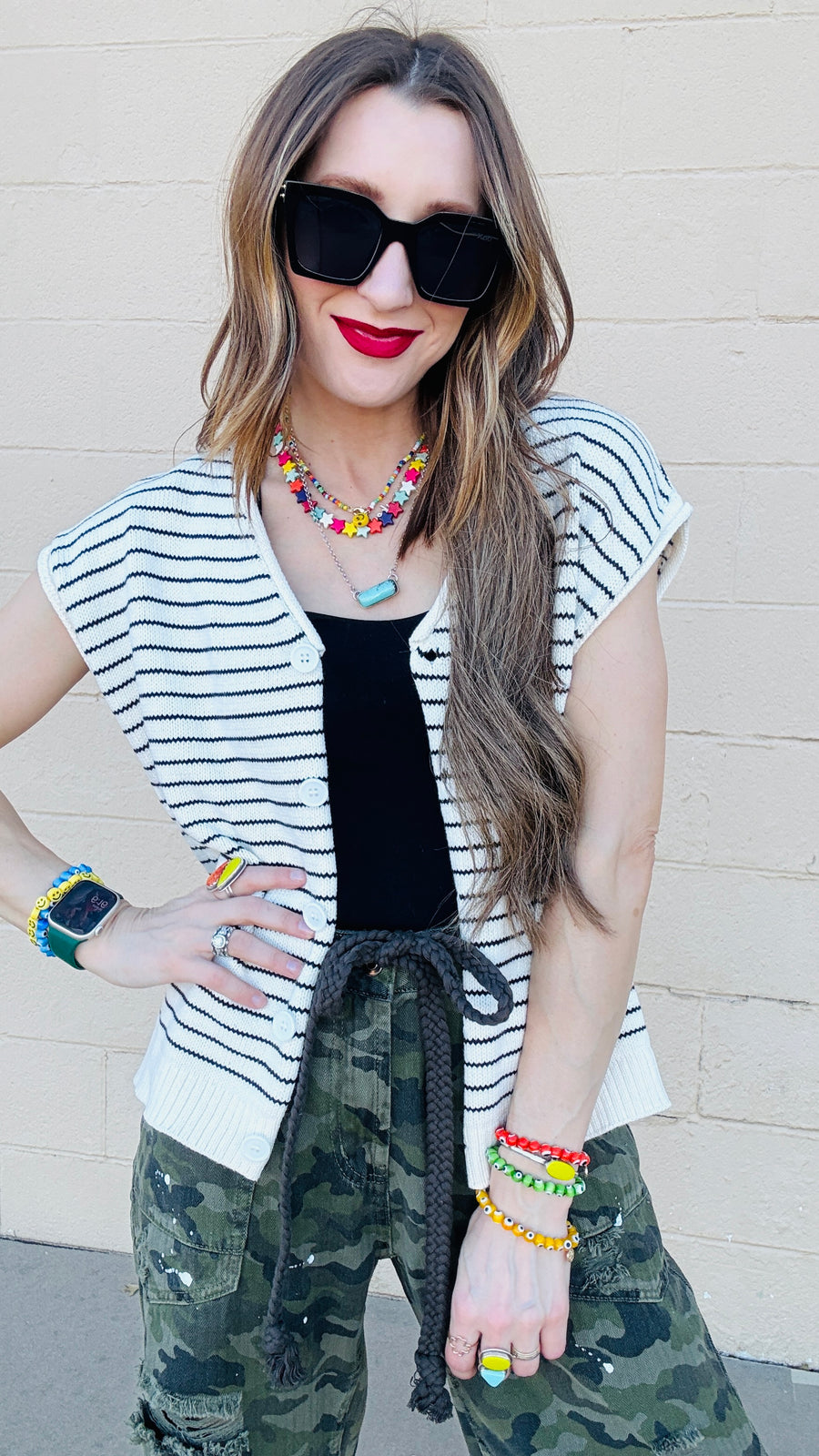 Back to The Basics Classic Fitted Tank- Black
