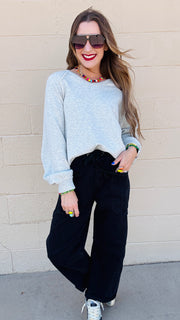 Cloud Comfort Pullover- Heather Oatmeal