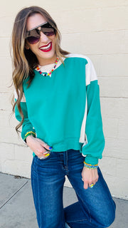 Dynamic Stripe Sweatshirt!