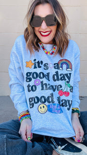 Good Day Graphic Sweatshirt