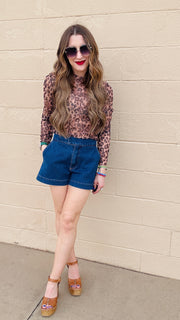 Indigo Luxe 2-Piece Denim Set