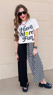 Fun Vibes Smiley Tee