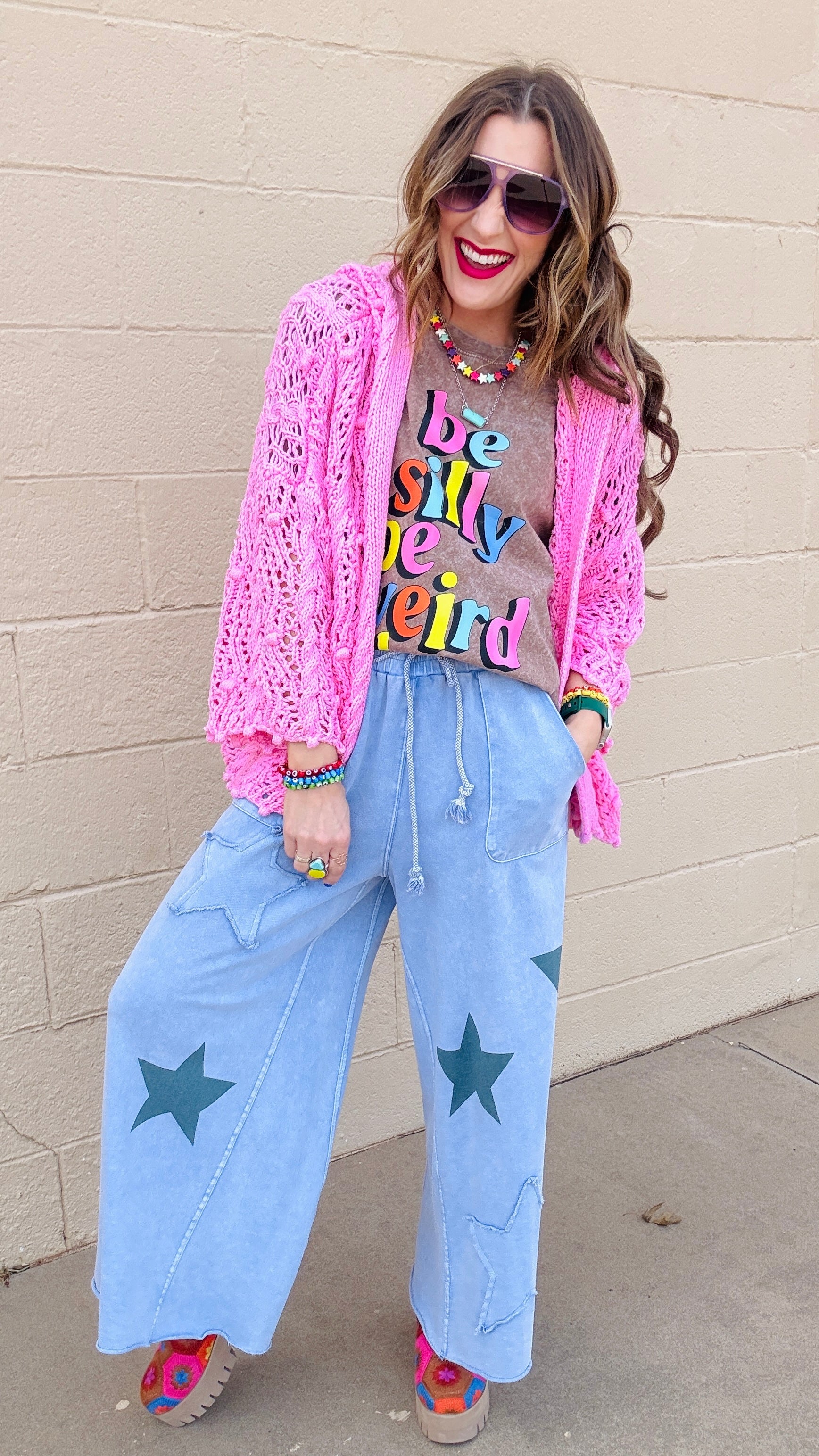 Be You Acid Wash Tee