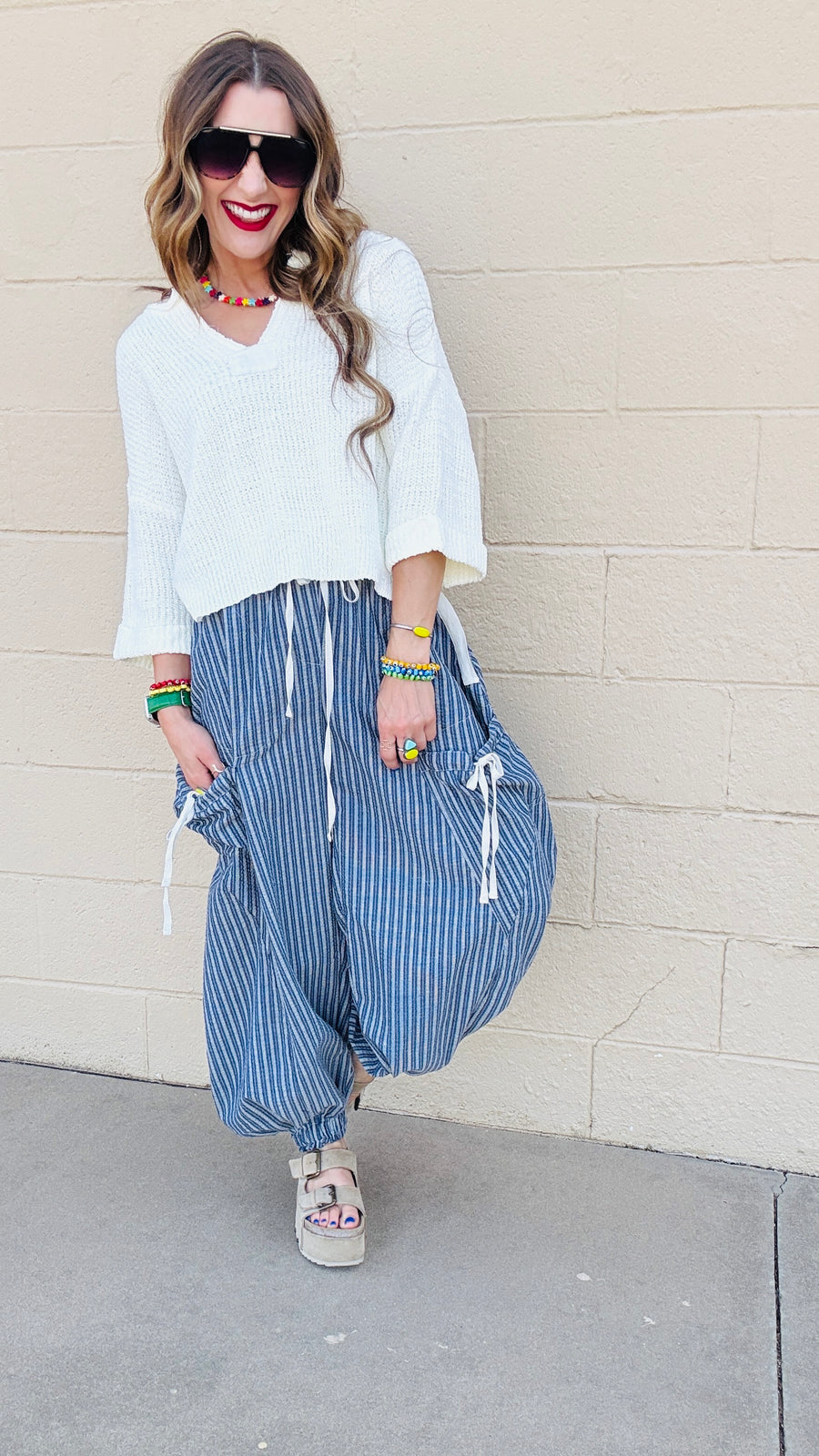 Breezy V-Neck Sweater