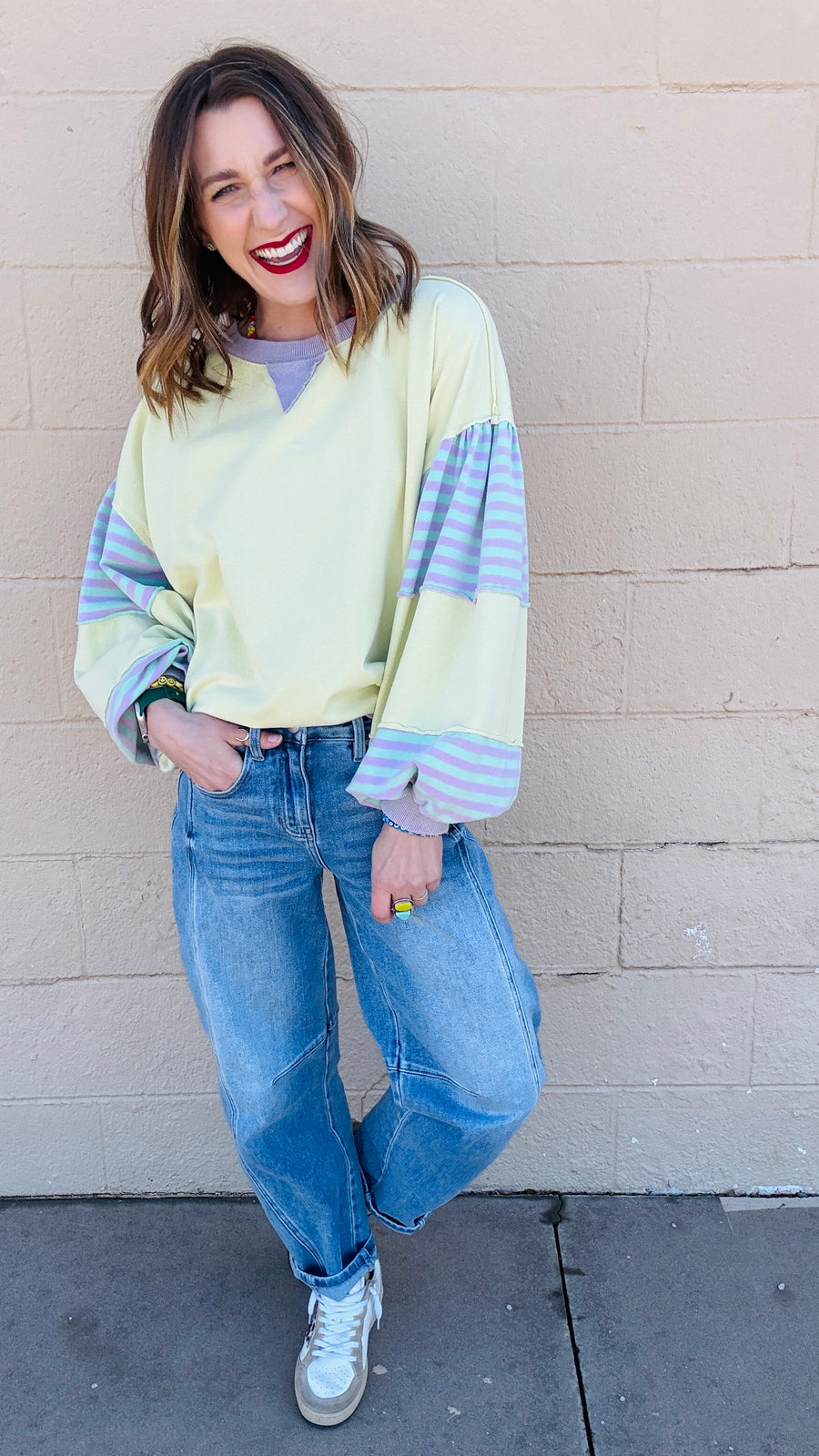 Desert Dusk Sweatshirt-Pistachio