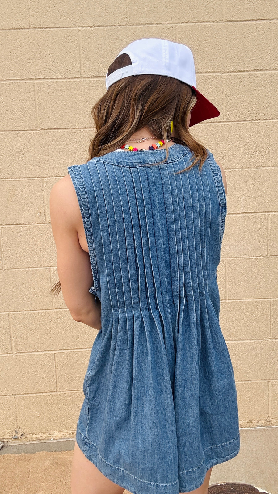 Easy Vibe Denim Romper