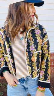 Rylee Floral Printed Jacket