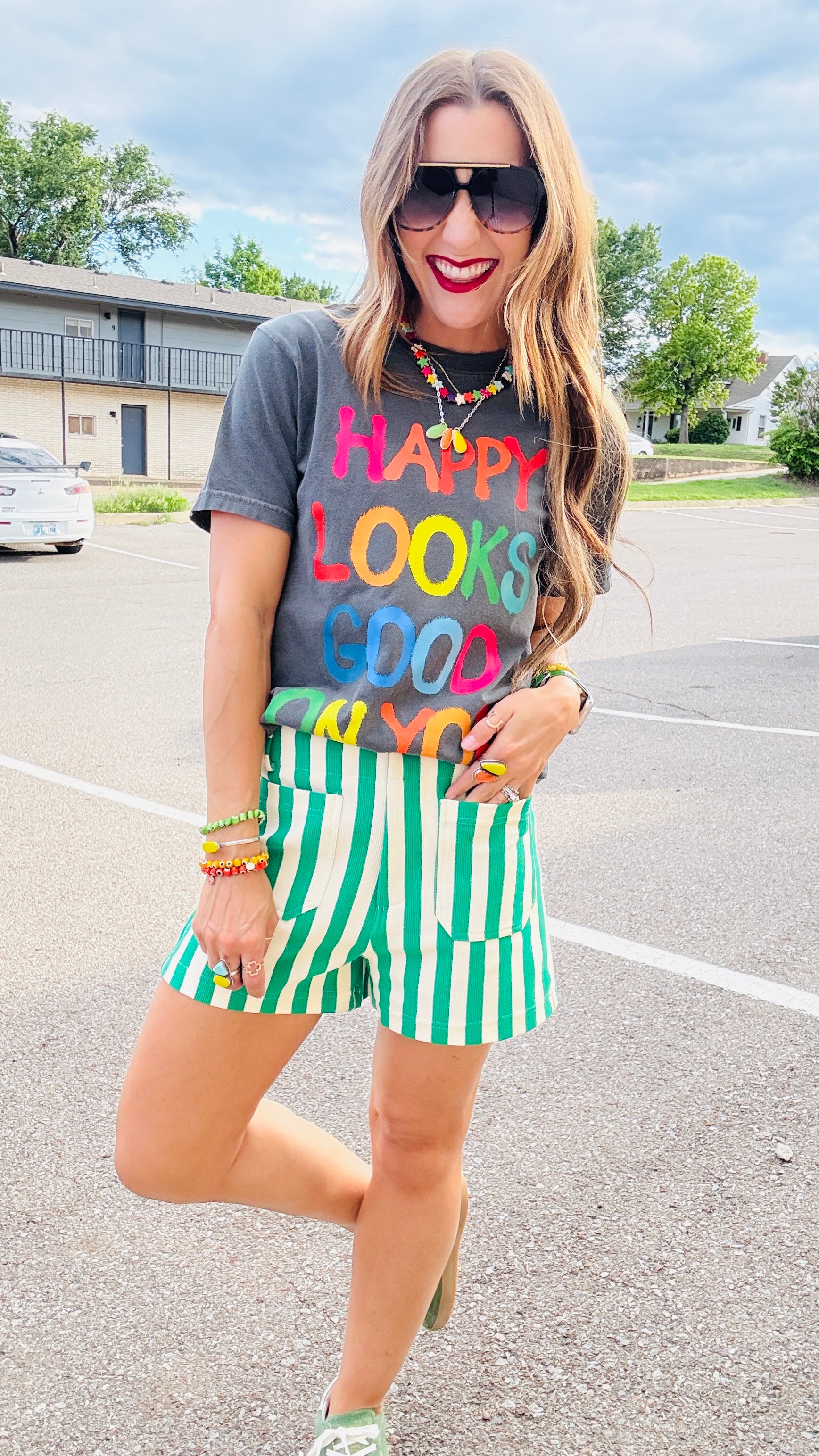 Happiness Looks Good Tee