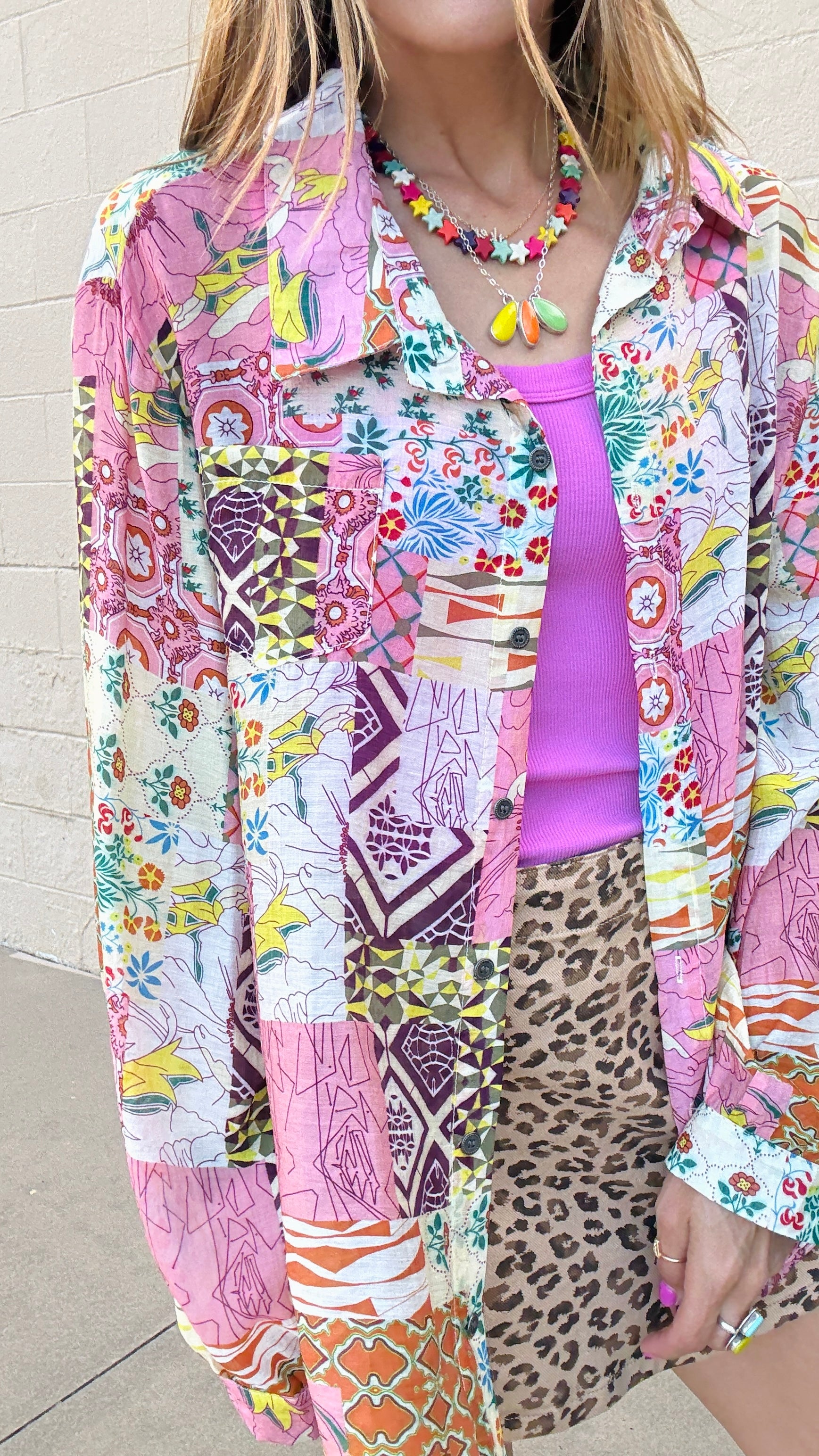 Wild Horizon Button-Down