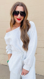 Luxe Comfort One-Shoulder Jumpsuit