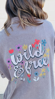 Wild & Free Mineral Wash Shirt