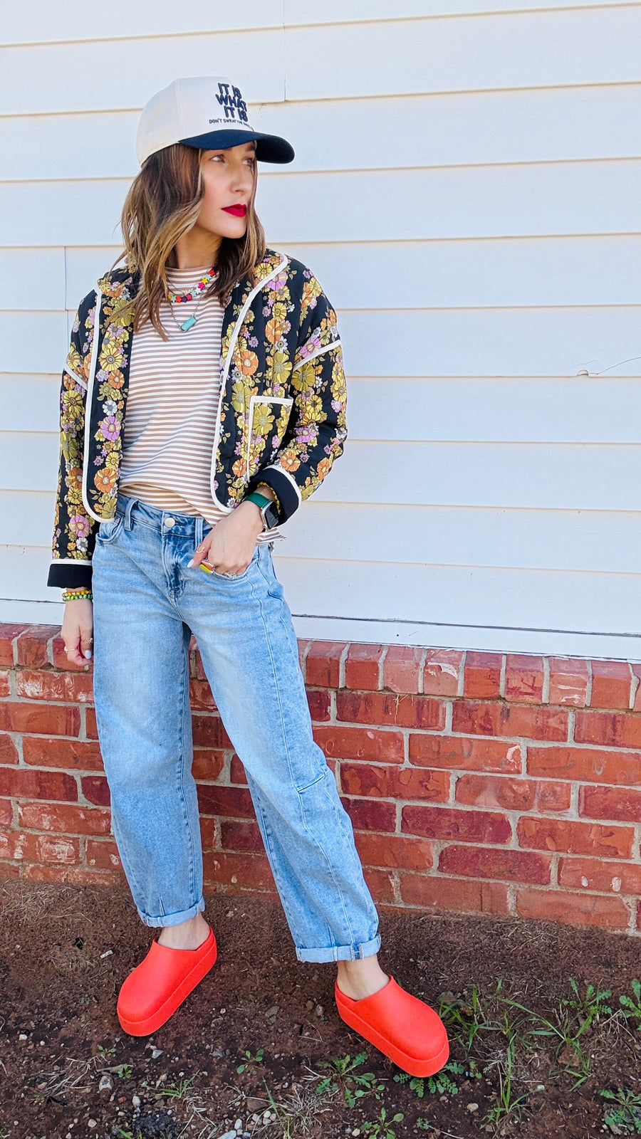 Rylee Floral Printed Jacket