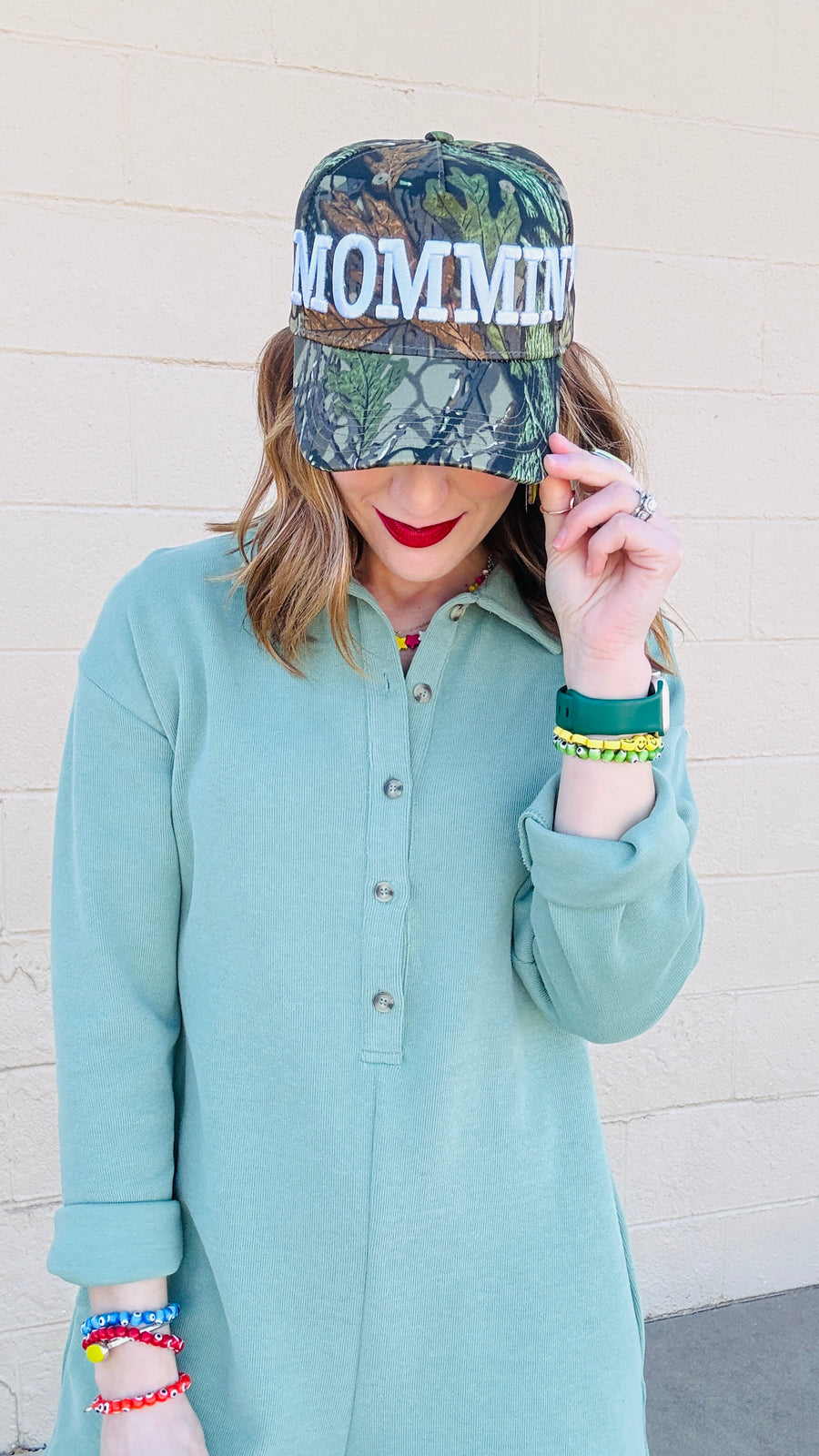 Mommin’ Camo Trucker Hat