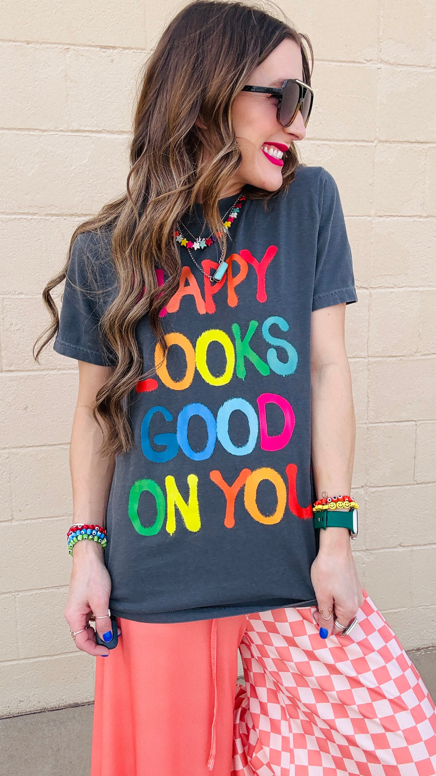 Happiness Looks Good Tee