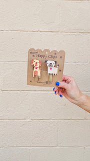 Wagging Tails Magnetic Clip