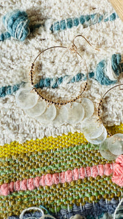 Coastal Glow Gold Earrings