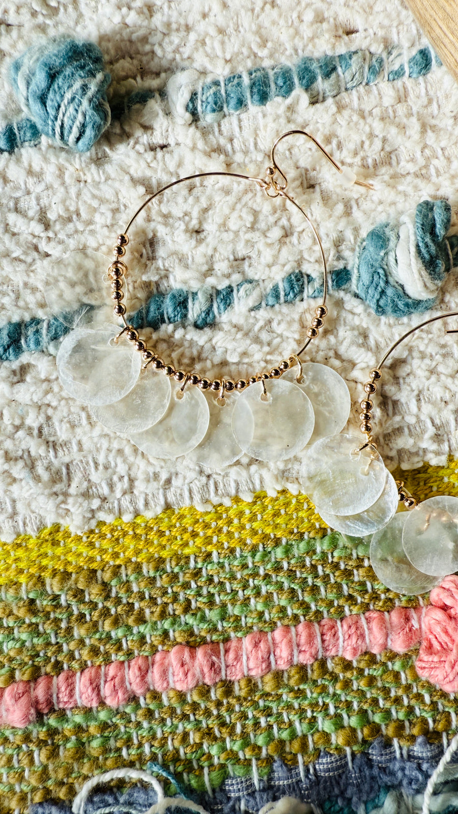 Coastal Glow Gold Earrings