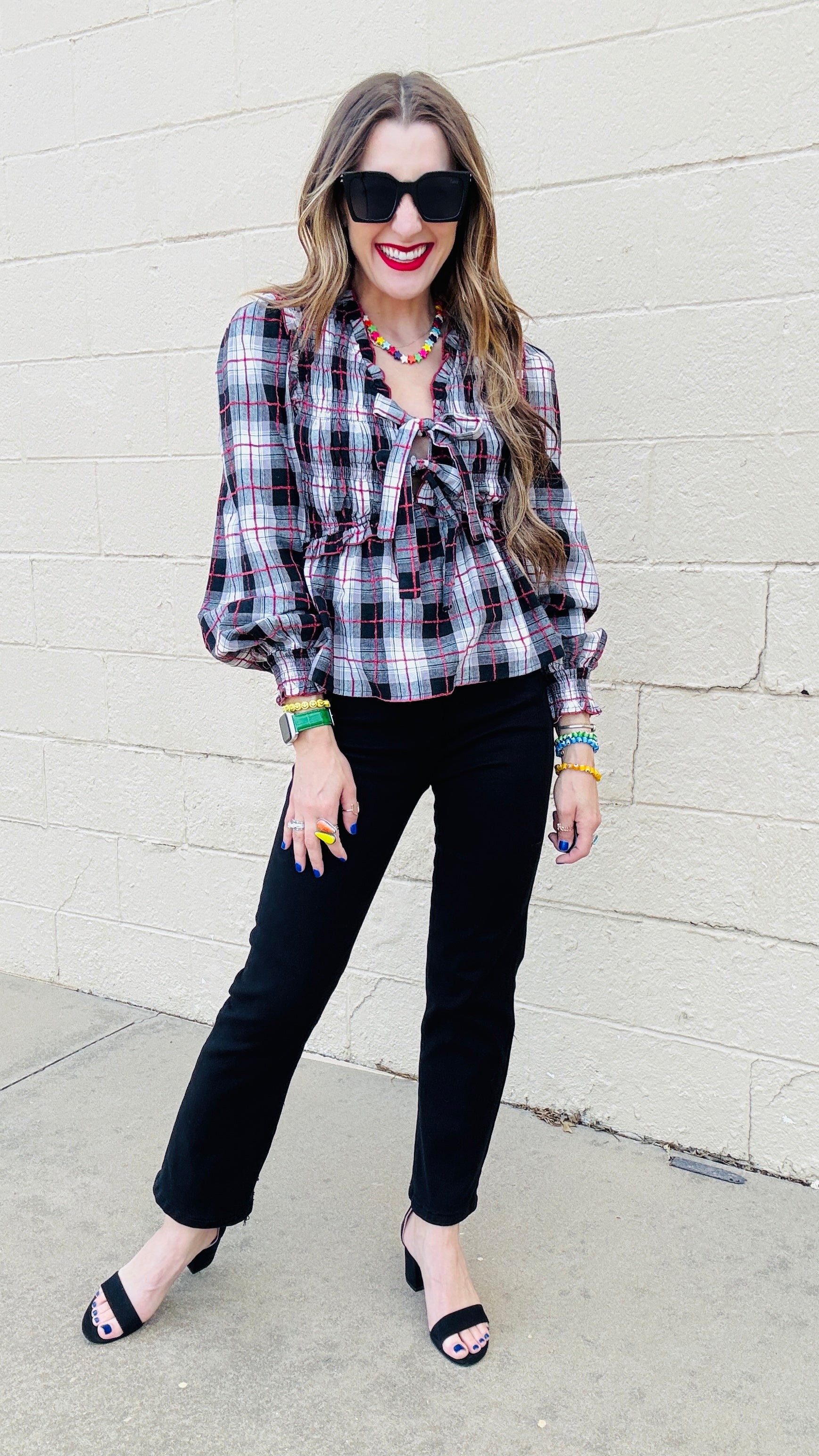 Sleek Control Cropped Black Jeans