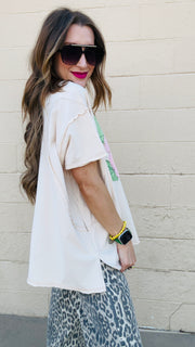 Bloom Boxy Pocket Tee